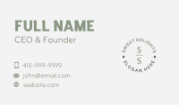Minimalist Generic Lettermark Business Card Image Preview