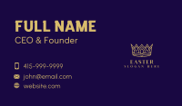 Royal Crown Jewelry  Business Card Design