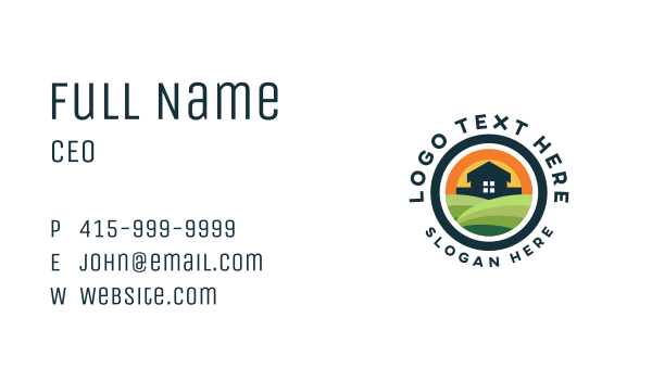 House Lawn Garden Landscaping Business Card Design Image Preview