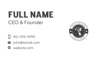 Black Hammer Wing Company Business Card Image Preview