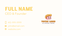 Croissant Bread Boy Business Card Image Preview