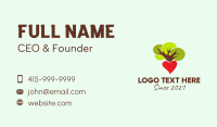 Heart Tree Environmental  Business Card Design