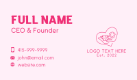 Baby Heart Pediatrician  Business Card Image Preview