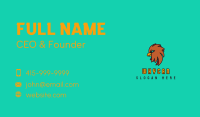 Brown Bird Mascot Business Card Image Preview