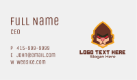 Angry Monkey Mascot Business Card Image Preview