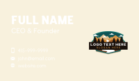 Mountain Path Travel Business Card Image Preview