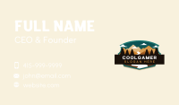 Mountain Path Travel Business Card Image Preview