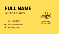 Minimalist Bee Insect  Business Card Image Preview