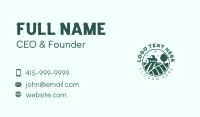 Backyard Field Gardening Business Card Preview