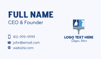 Cleaning Home Service Business Card Image Preview