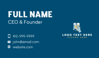 Cleaning Sponge Janitorial Business Card Preview