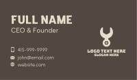 Grey Bull Wrench  Business Card Image Preview