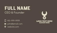 Grey Bull Wrench  Business Card Design