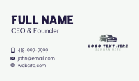 Fast Car Automobile Business Card Design