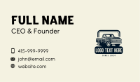 Pickup Truck Automotive Business Card Image Preview
