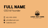Outdoor Mountain Hiker Business Card Image Preview
