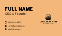 Outdoor Mountain Hiker Business Card Image Preview