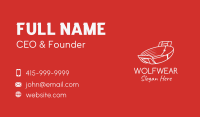 Chinese Wok Pan Business Card Image Preview