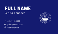 Police Academy Hat Business Card Image Preview