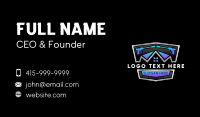 Pressure Washer Cleaner Business Card Preview