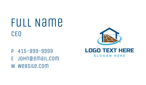 Home Flooring Woodworks Business Card Design Image Preview