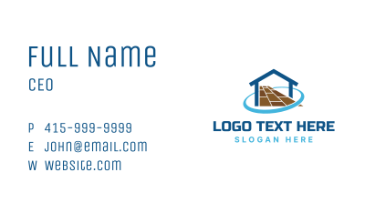 Home Flooring Woodworks Business Card Image Preview