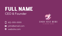 Hand Relaxation Wellness Business Card Preview