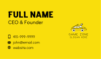 Taxi Service Locator Business Card Image Preview