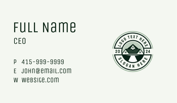 House Roofing Residential Business Card Design Image Preview