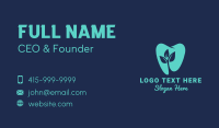 Natural Dental Tooth Business Card Image Preview