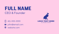 Animal Dog Trainer Business Card Design