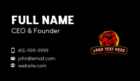 Dinosaur Wild T-Rex Business Card Preview