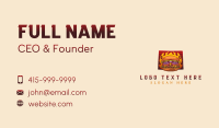 Bison Burger Wyoming  Business Card Preview