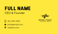 Drone Camera Equipment Business Card Design