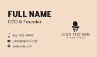 Vintage Mustache Man Business Card Image Preview