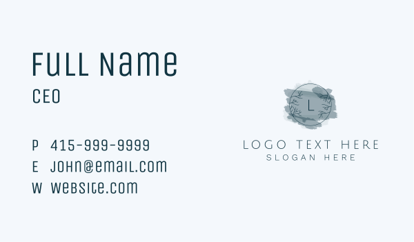 Natural Organic Boutique Crafts Business Card Design Image Preview