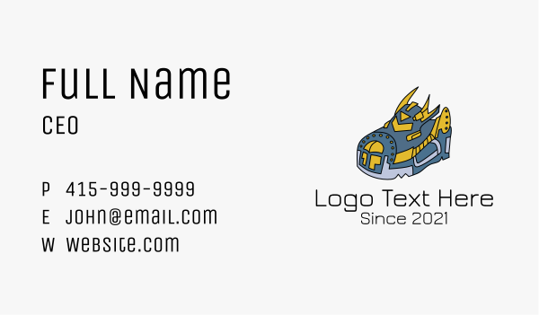 Robotic Sneakers Shoes  Business Card Design Image Preview