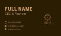 Premium Ornamental Decor Business Card Design