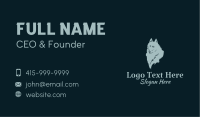 Gray Dog Pet Business Card Image Preview