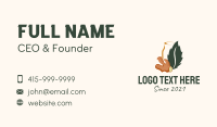 Ginger Tea Spice  Business Card Image Preview