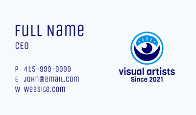 Optical Visual Clinic Business Card Image Preview