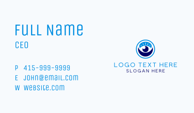 Optical Visual Clinic Business Card Image Preview