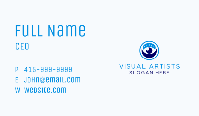 Optical Visual Clinic Business Card Image Preview