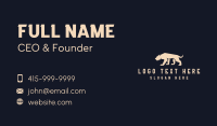 Wild Feline Leopard  Business Card Preview