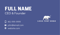 Animal Polar Bear Business Card Image Preview