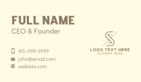 Wood Worker Craftsman Business Card Image Preview