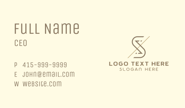 Wood Worker Craftsman Business Card Design Image Preview