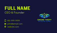 Pressure Washing Home Business Card Design