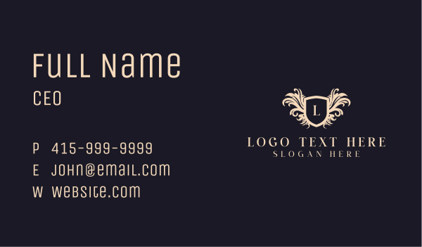 Royal Boutique Luxury Business Card Design Image Preview