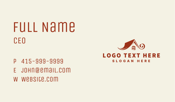 Roofing Maintenance Carpentry Business Card Design Image Preview
